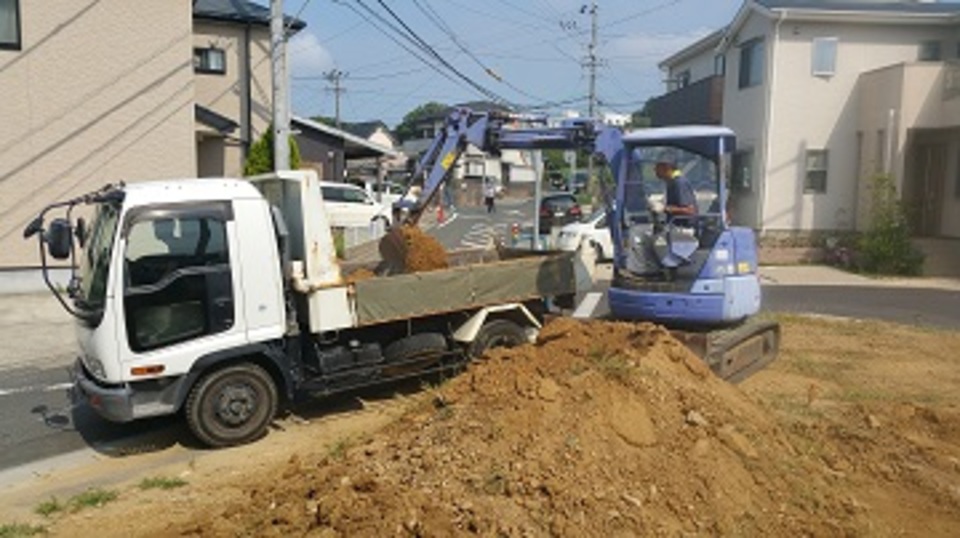 着工しました