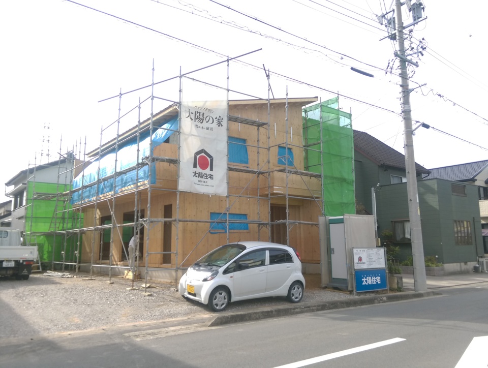 建て方工事終了