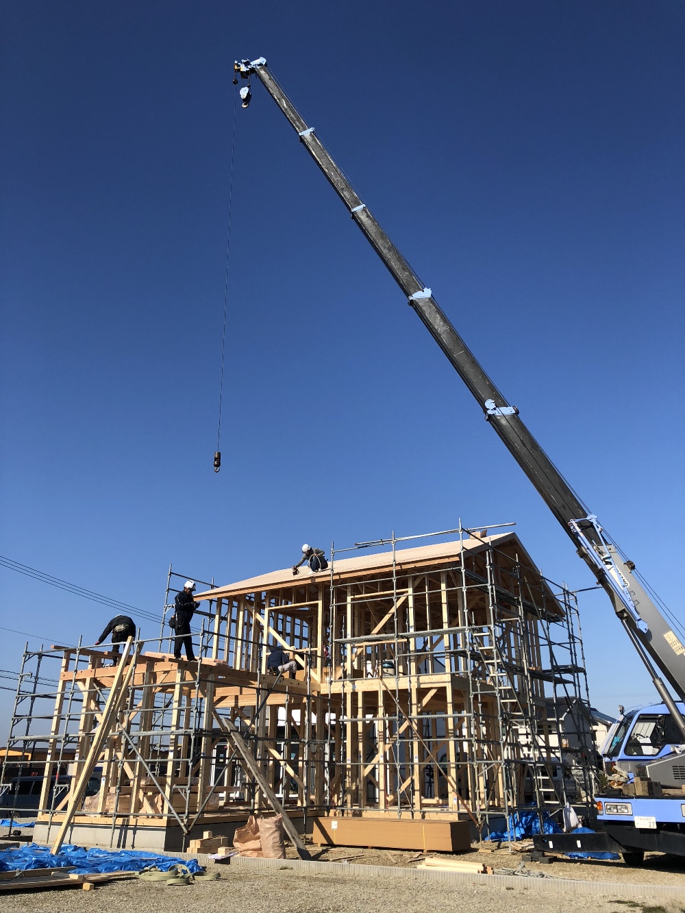 建て方工事1