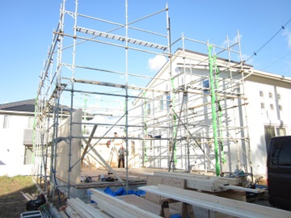 建て方工事