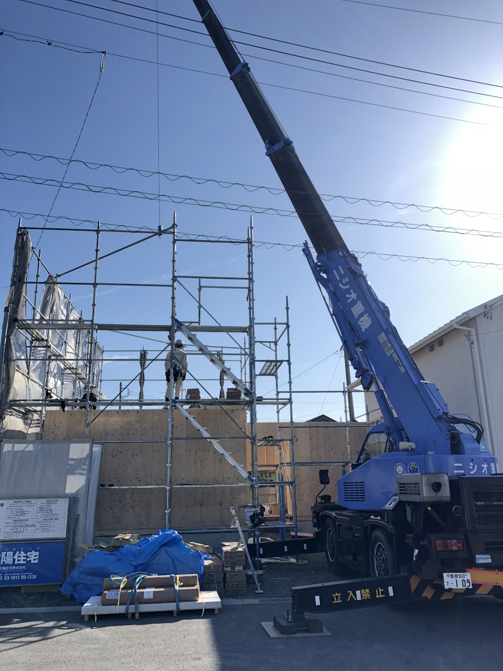 建て方工事1