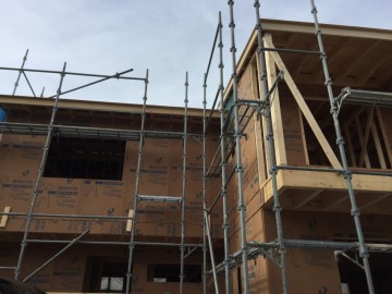 建て方工事5