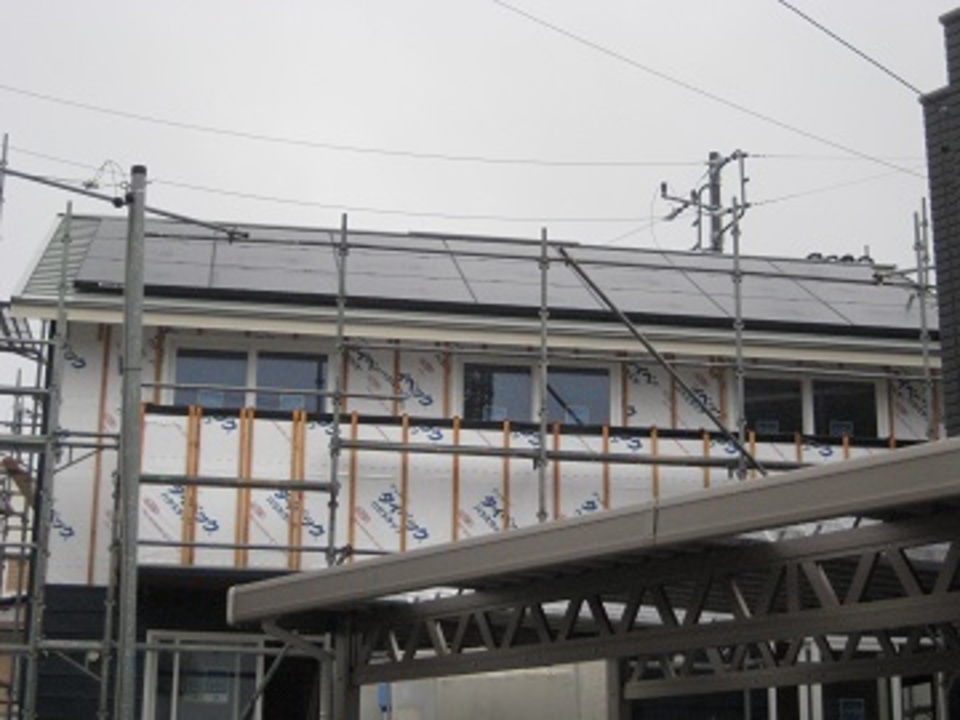 太陽光発電設置
